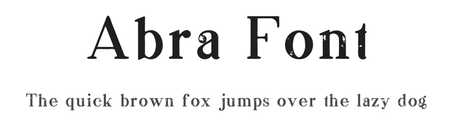 Abra Font by vpcreativeshop — Serif Font
