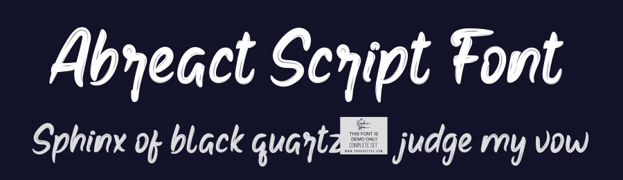 Abreact Script Font by productype — Script Handwritten Font — thumbnail 2