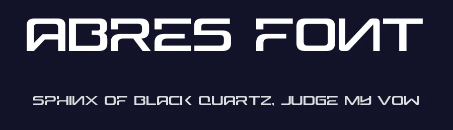 Abres Font by Vroz Studio — Sans Serif Font — thumbnail 2