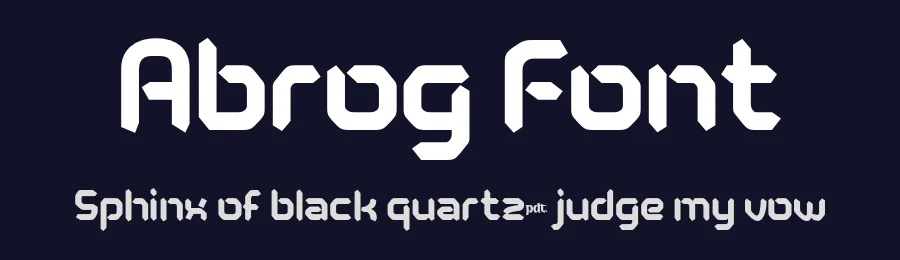 Abrog Font by productype — Display Font — thumbnail 2