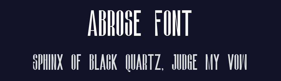 Abrose Font by ErmediaStudio — Sans Serif Font — thumbnail 2