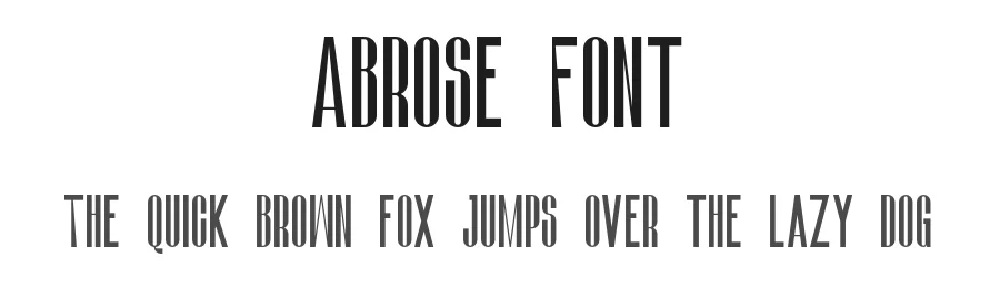 Abrose Font by ErmediaStudio — Sans Serif Font