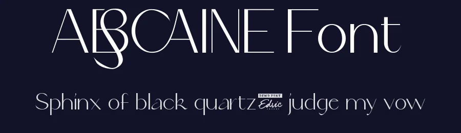 Abscaine Font by edricstudio — Sans Serif Font — thumbnail 2