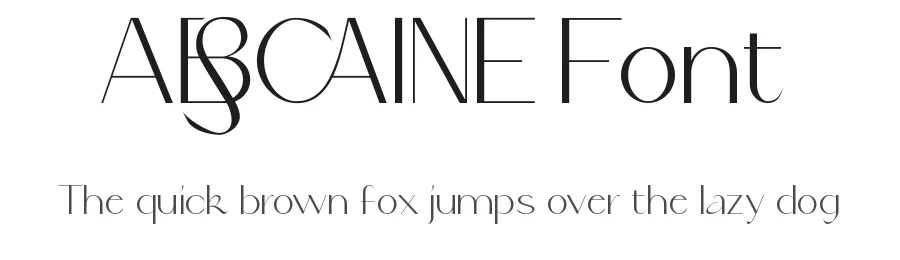 Abscaine Font by edricstudio — Sans Serif Font