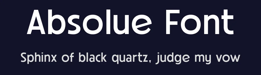 Absolue Font by Wasabib Studio — Sans Serif Font — thumbnail 2