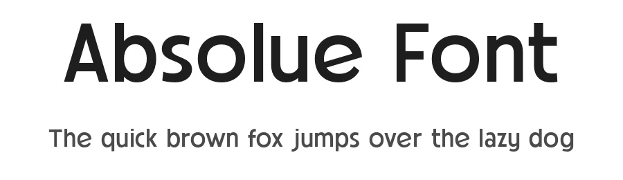 Absolue Font by Wasabib Studio — Sans Serif Font