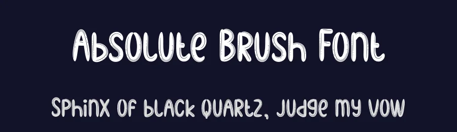 Absolute Brush Font by andikastudio — Script Handwritten Font — thumbnail 2