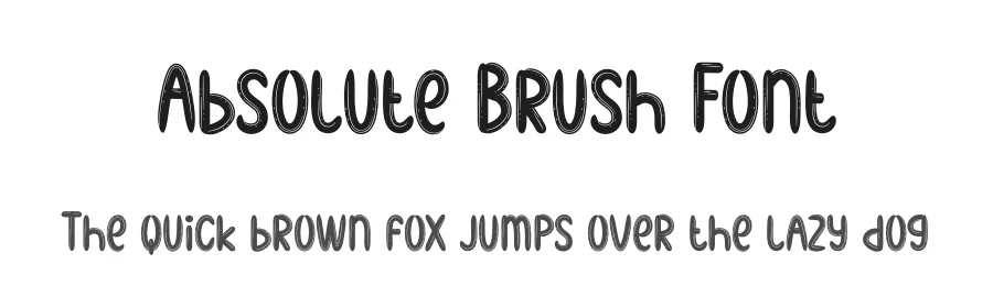 Absolute Brush Font by andikastudio — Script Handwritten Font