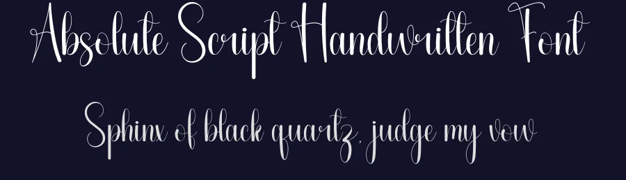Absolute Script Handwritten Font by andikastudio — Script Handwritten Font — thumbnail 2