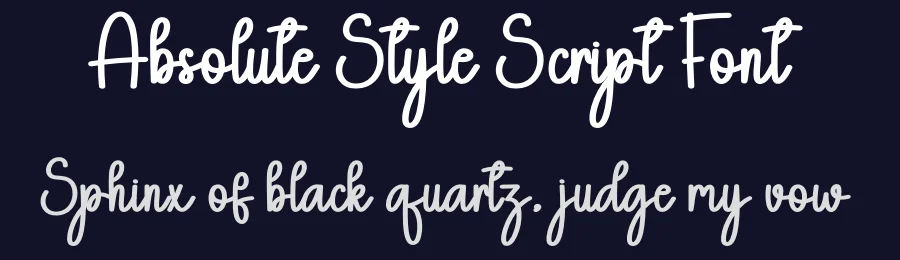 Absolute Style Script Font by andikastudio — Script Handwritten Font — thumbnail 2