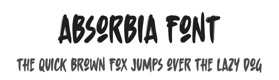 Absorbia Font by Almarkhatype — Display Font