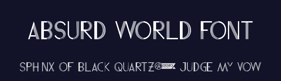 Absurd World Font by nihstudio — Display Font — thumbnail 2
