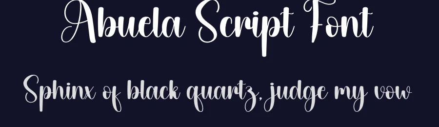 Abuela Script Font by creativeletter — Script Handwritten Font — thumbnail 2