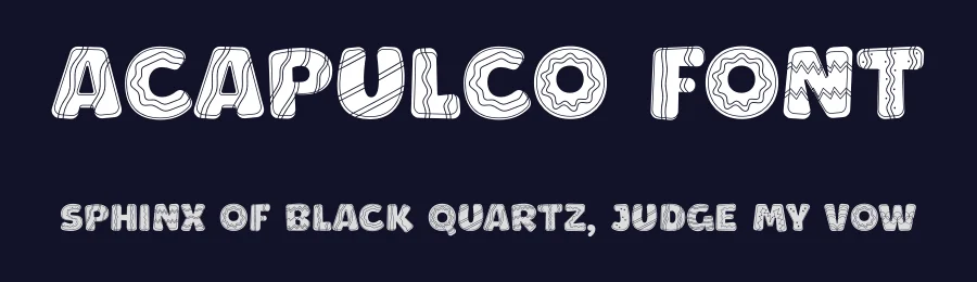 Acapulco Font by Artnivora Studio — Decorative Font — thumbnail 2