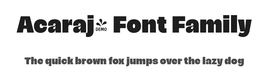 Acarajé Font Family by Latinotype — Decorative Font