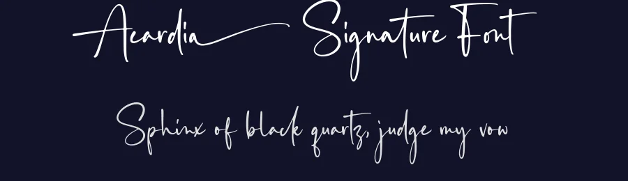 Acardia Signature Font by Letteralle Studio — Script Handwritten Font — thumbnail 2