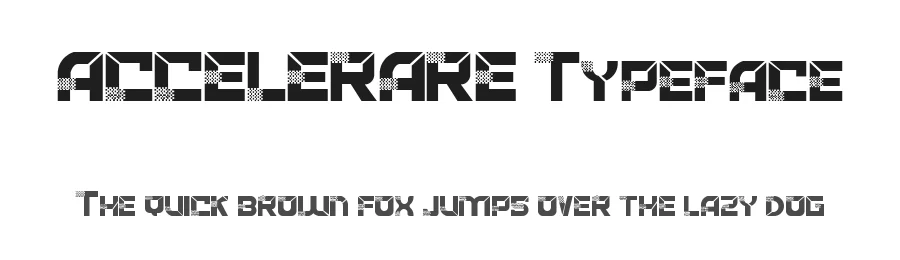 ACCELERARE Typeface by edricstudio — Sans Serif Font