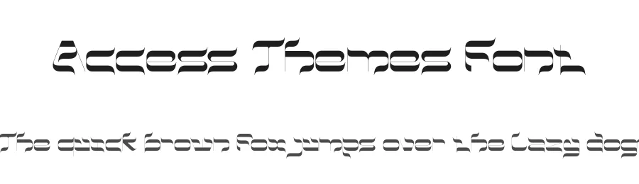 Access Themes Font by 177Studio — Script Handwritten Font