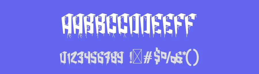 Acheron Font by Maiko Hatta — Blackletter Font — thumbnail 3