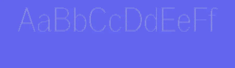 Achiello Ascii Font by craftsupplyco — Sans Serif Font — thumbnail 3