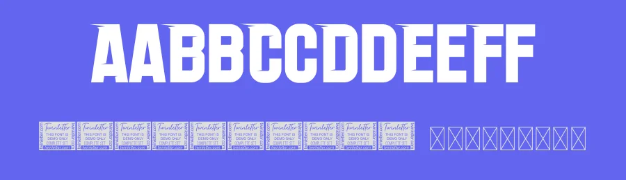 Acmatic Display Font by twinletter — Display Font — thumbnail 3