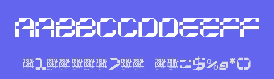 Acoprot Display Font by 177Studio — Display Font — thumbnail 3