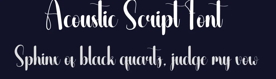 Acoustic Script Font by andikastudio — Script Handwritten Font — thumbnail 2
