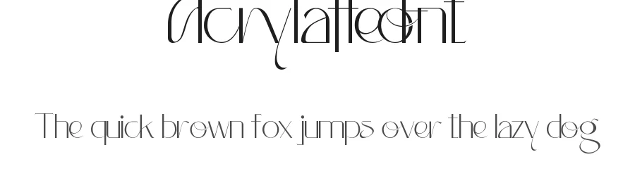 Acrylatte Font by nihstudio — Display Font