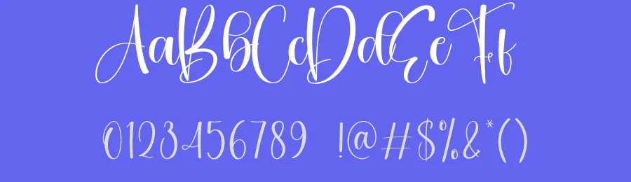 Acrylic – Natural Script Handwritten Font by creativeletter — Script Handwritten Font — thumbnail 3