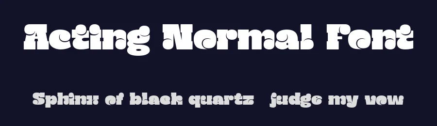 Acting Normal Font by Dharmas Studio — Slab Serif Font — thumbnail 2