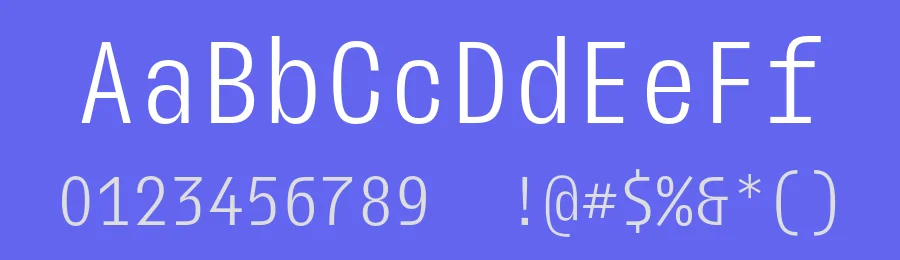 Actual Mono Font by Frutitype — Sans Serif Font — thumbnail 3