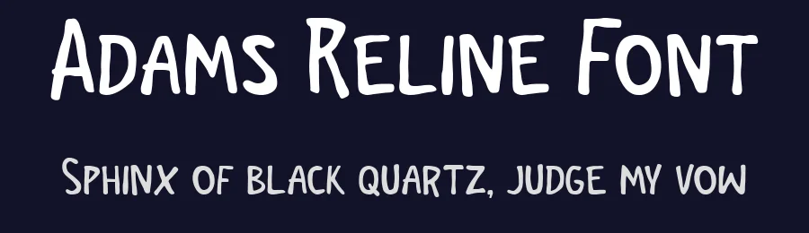 Adams Reline Font by Lettermine — Decorative Font — thumbnail 2