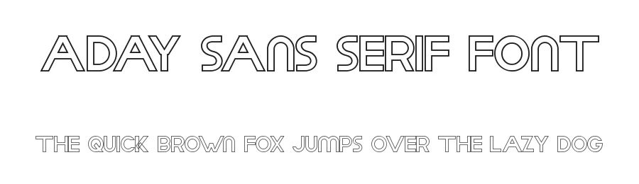 Aday Sans Serif Font by RaisProject — Sans Serif Font