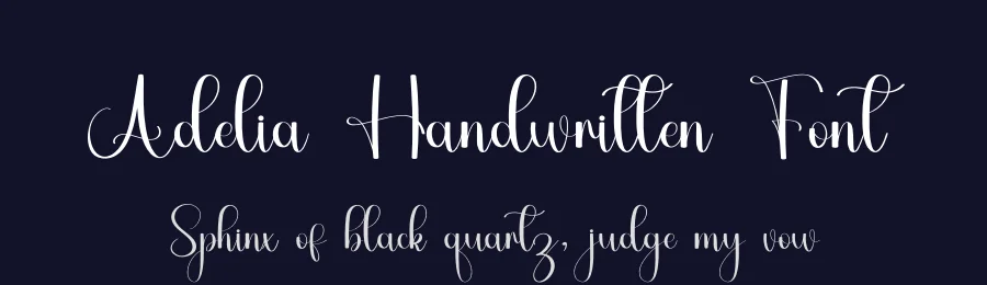 Adelia Handwritten Font by inermediaSTUDIO — Script Handwritten Font — thumbnail 2