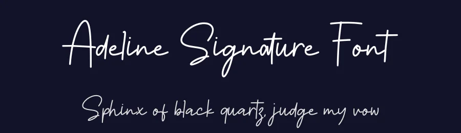 Adeline Signature Font by Funtype — Serif Font — thumbnail 2