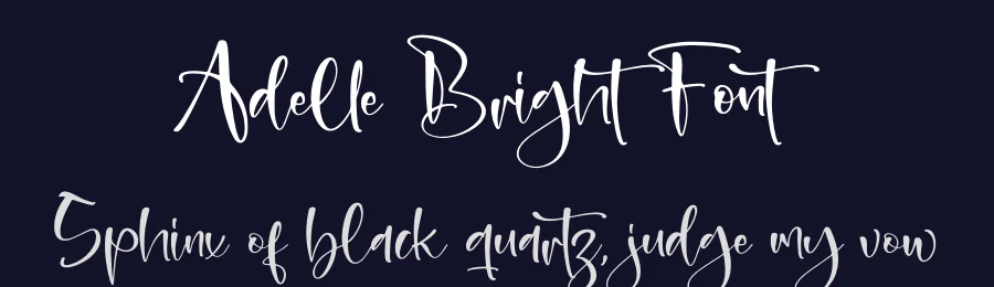 Adelle Bright Font by letterfabric — Script Handwritten Font — thumbnail 2