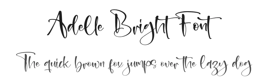 Adelle Bright Font by letterfabric — Script Handwritten Font