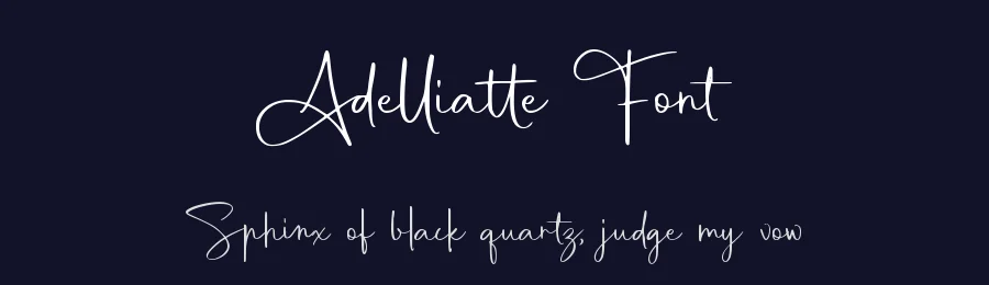 Adelliatte Font by Allouse.Studio — Display Font — thumbnail 2