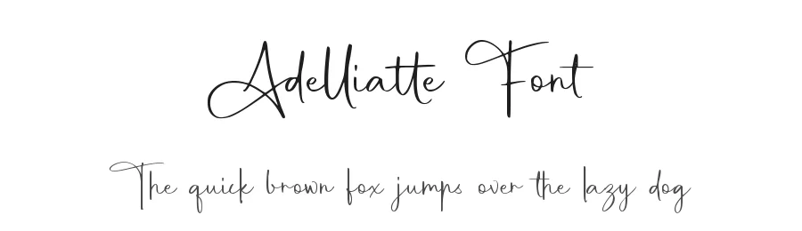 Adelliatte Font by Allouse.Studio — Display Font