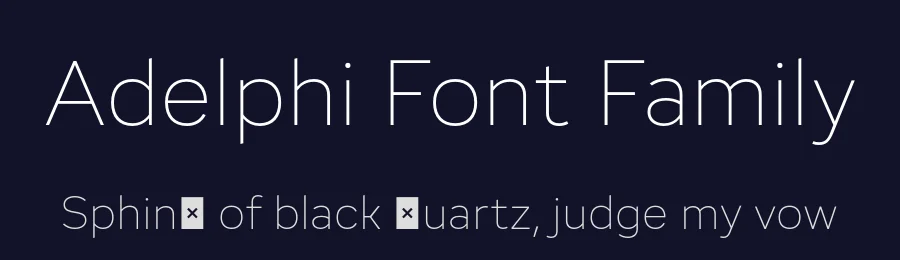 Adelphi Font Family by Rosetta Type Foundry — Sans Serif Font — thumbnail 2
