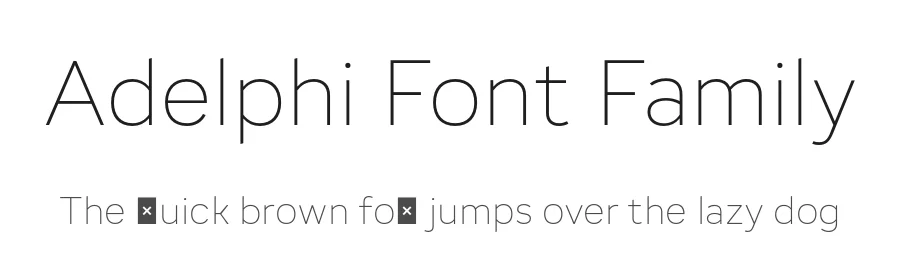 Adelphi Font Family by Rosetta Type Foundry — Sans Serif Font