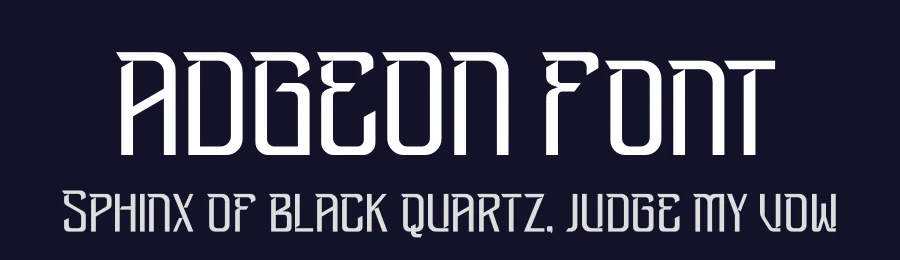 ADGEON Font by Storytype — Sans Serif Font — thumbnail 2