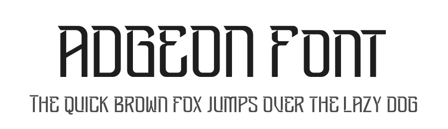 ADGEON Font by Storytype — Sans Serif Font