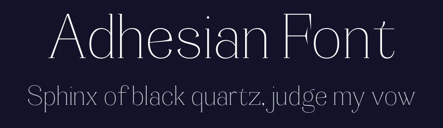 Adhesian Font by Propertype — Serif Font — thumbnail 2