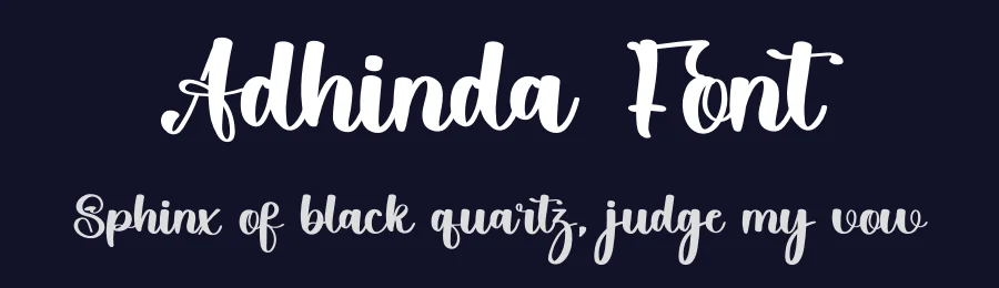 Adhinda Font by inermediaSTUDIO — Script Handwritten Font — thumbnail 2