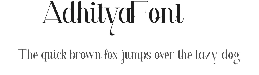 Adhitya Font by nihstudio — Serif Font