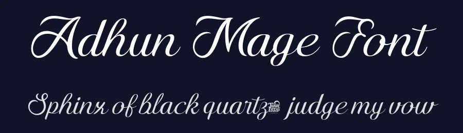 Adhun Mage Font by twinletter — Script Handwritten Font — thumbnail 2