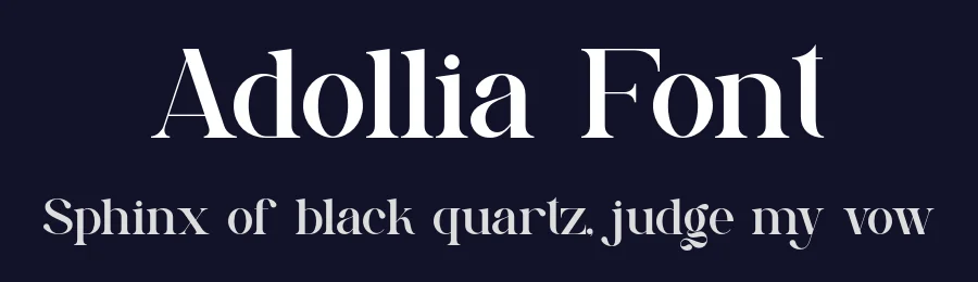 Adollia Font by ErmediaStudio — Serif Font — thumbnail 2