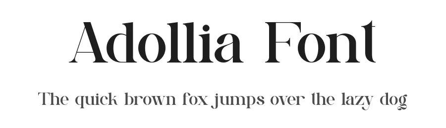 Adollia Font by ErmediaStudio — Serif Font