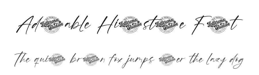 Adorable Hillstore Font by letterenastudios — Script Handwritten Font